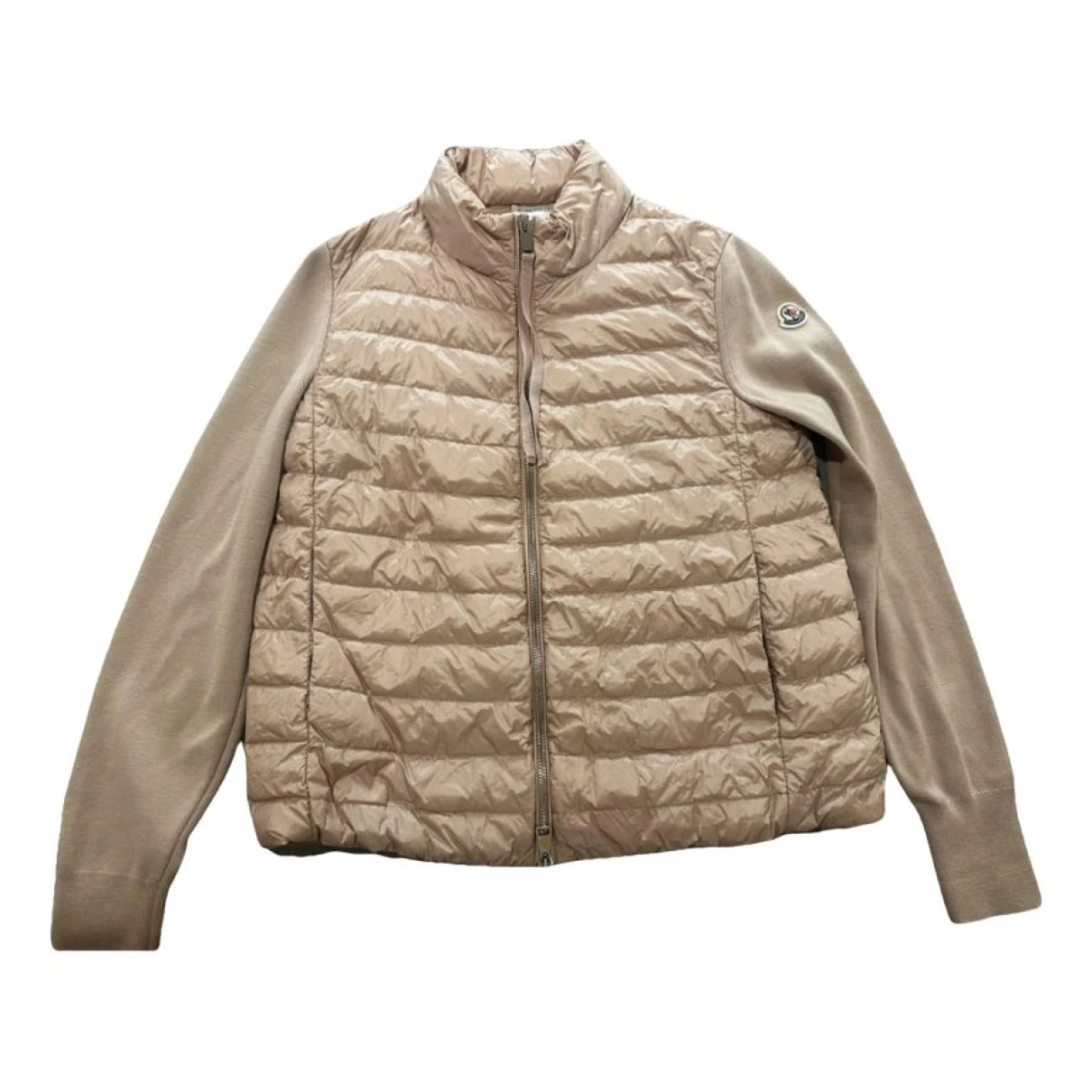 Pre-owned Moncler Cardi Coat In Pink