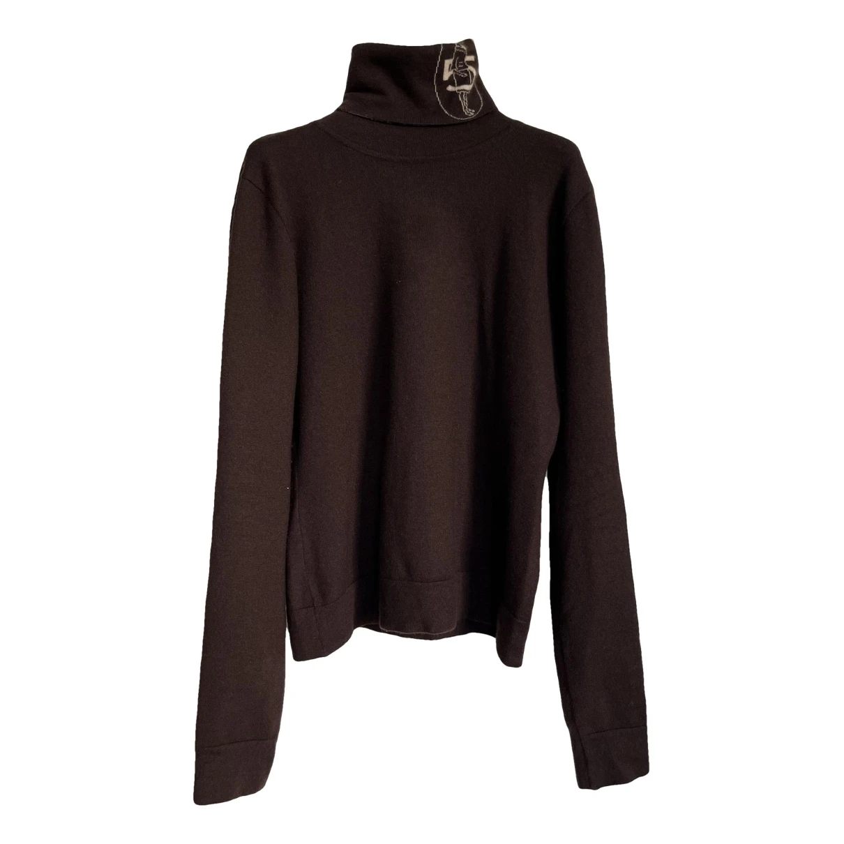 Pre-owned Chanel Cashmere Sweatshirt In Brown