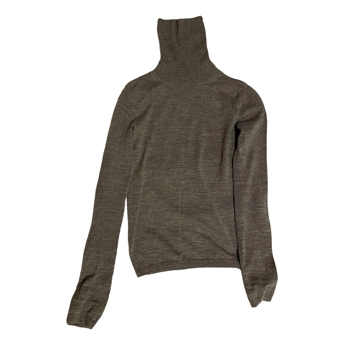 Pre-owned Totême Wool Jumper In Anthracite