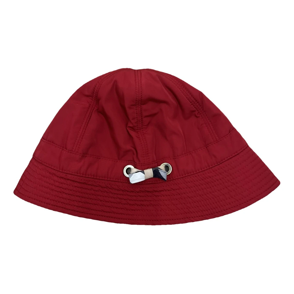 Pre-owned Burberry Hat In Red