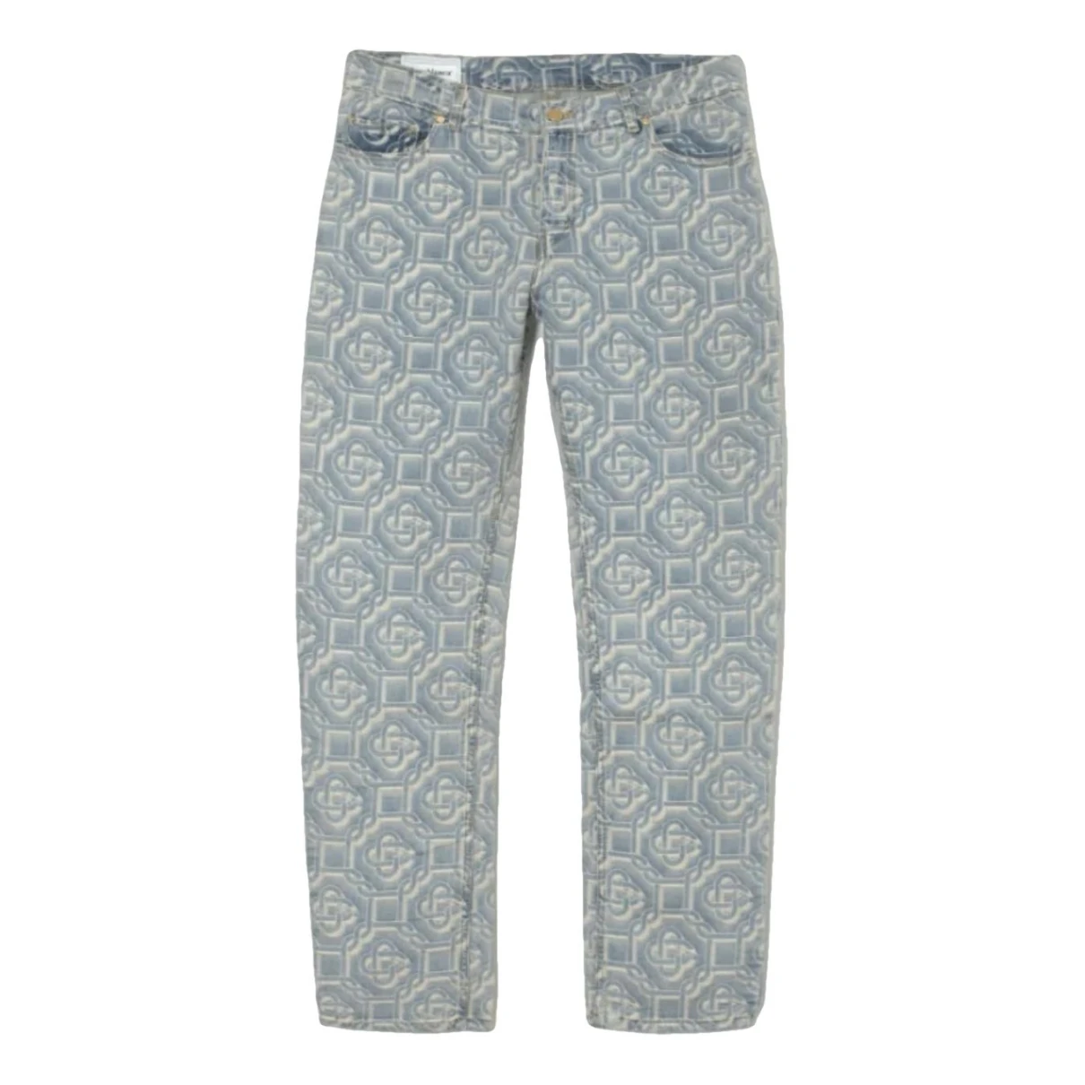 Pre-owned Casablanca Trousers In Blue