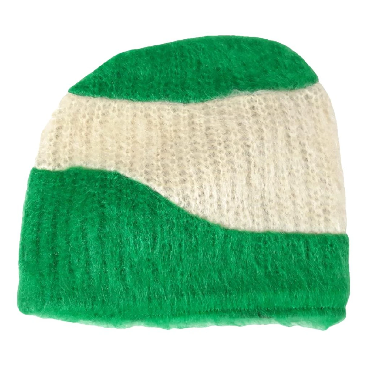 Pre-owned Prada Wool Hat In Green