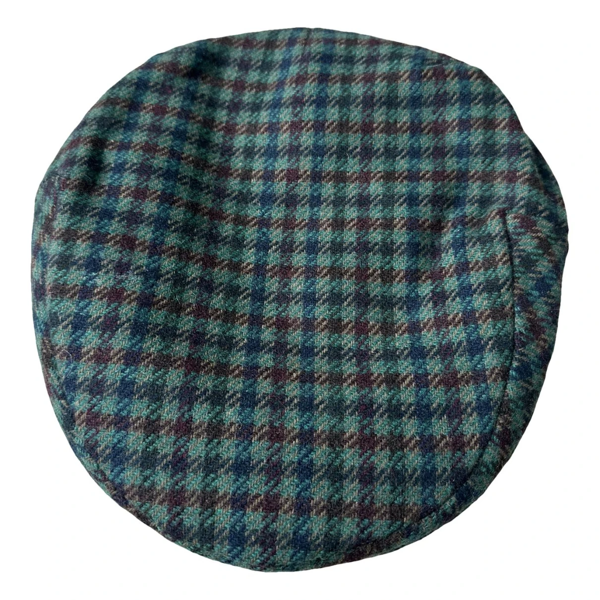 Pre-owned Burberry Wool Beret In Green