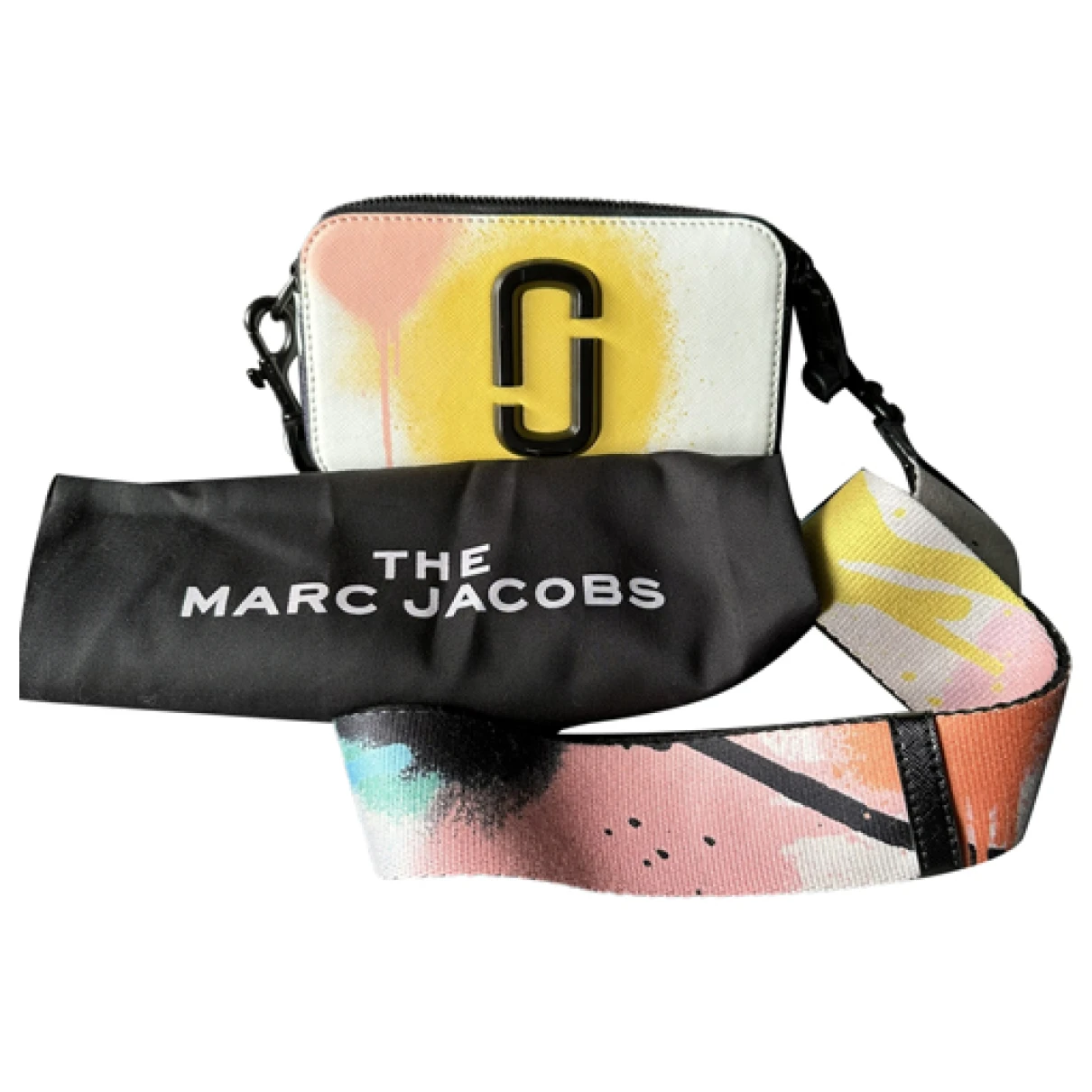 Pre-owned Marc Jacobs Leather Clutch Bag In Multicolour