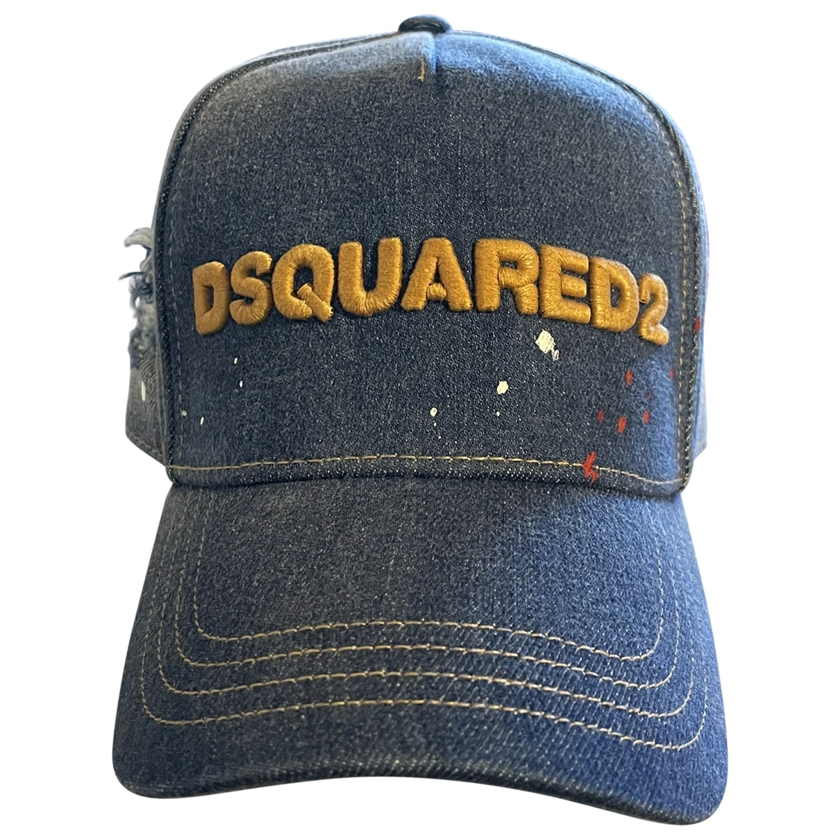 Pre-owned Dsquared2 Hat In Blue