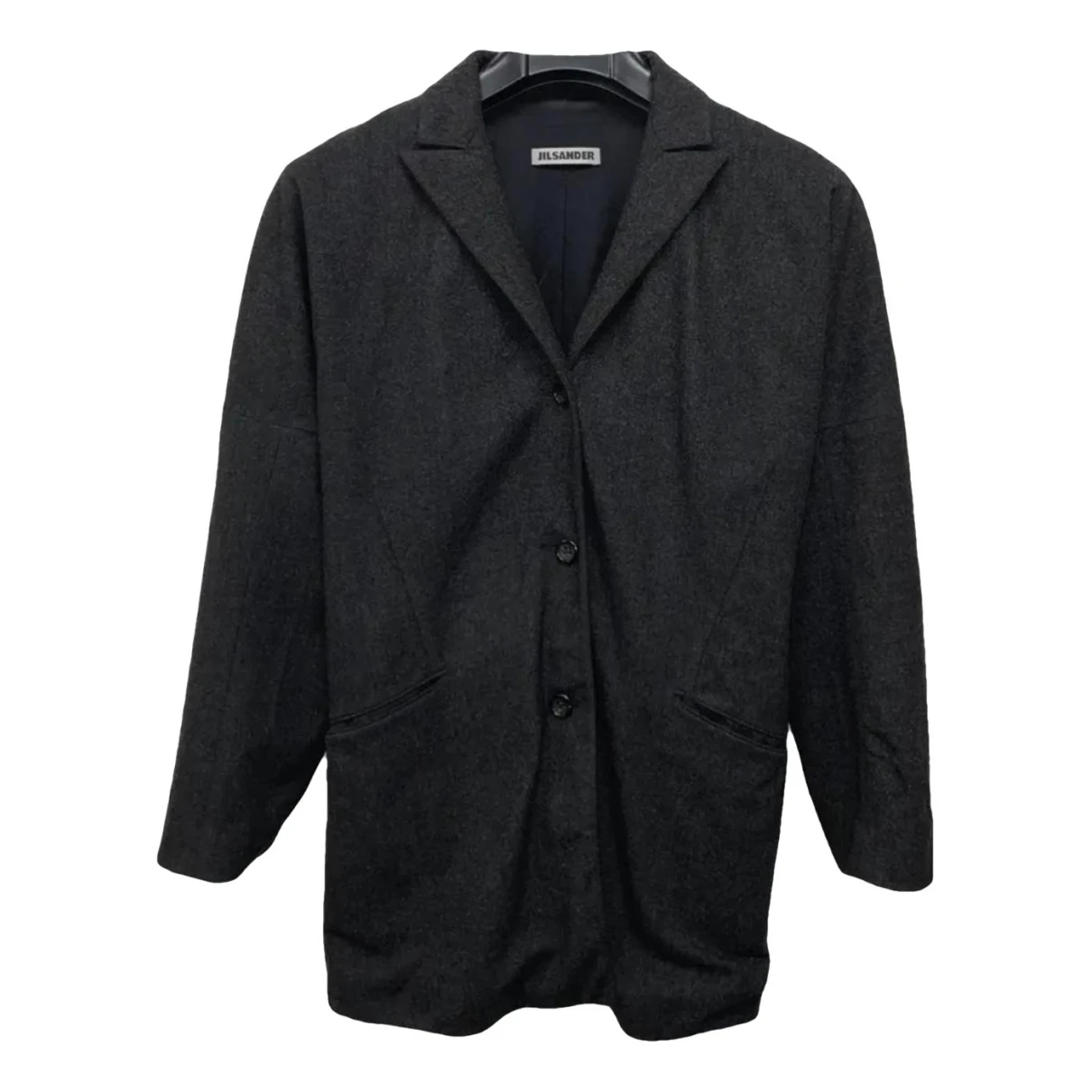 Pre-owned Jil Sander Wool Jacket In Grey