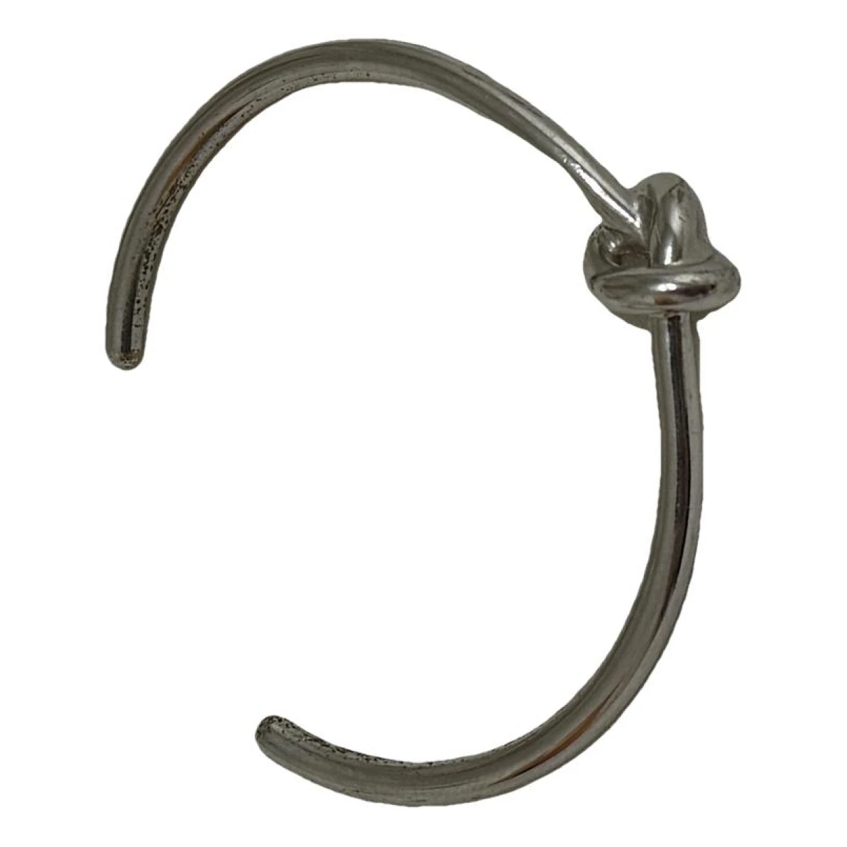 Pre-owned Celine Knot Bracelet In Silver
