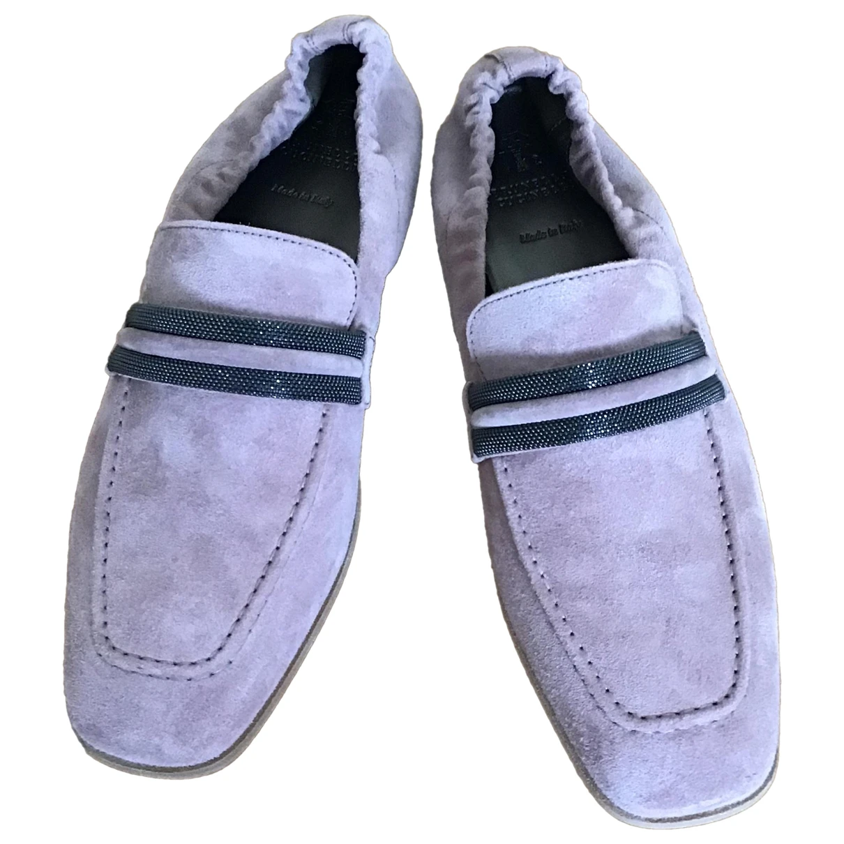 Pre-owned Brunello Cucinelli Flats In Pink