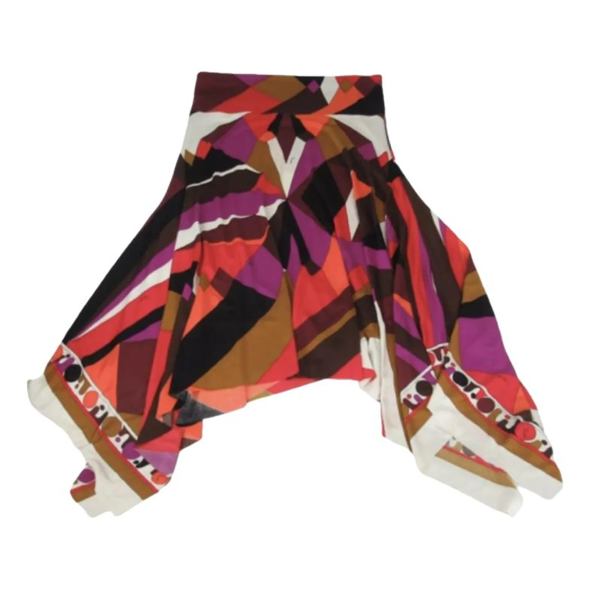 Pre-owned Emilio Pucci Skirt In Multicolour
