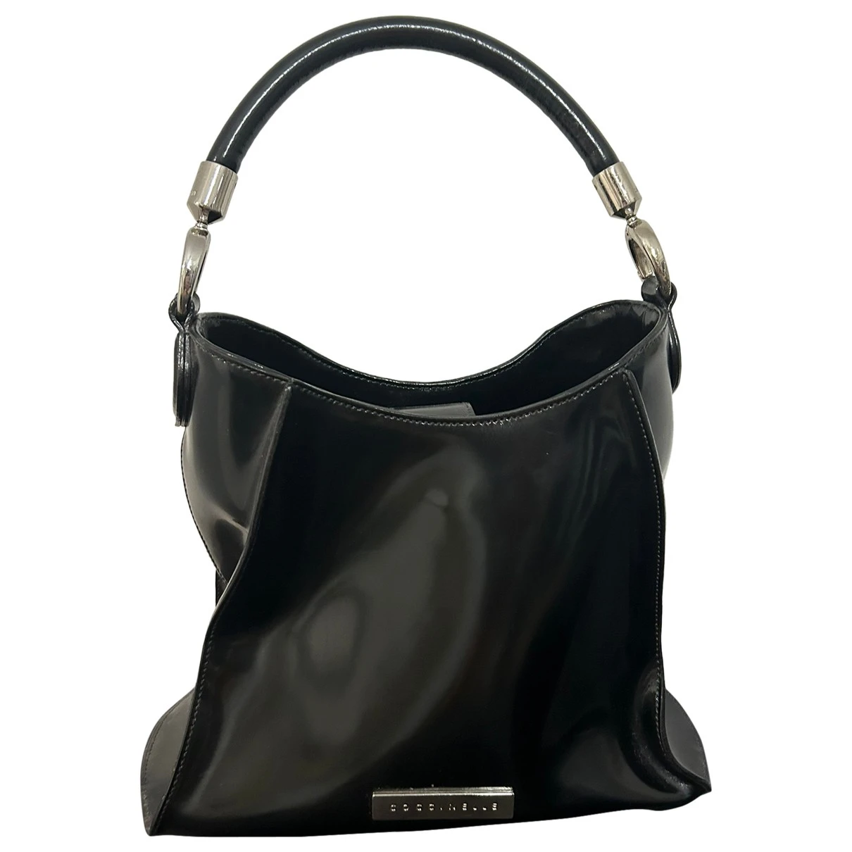 Pre-owned Coccinelle Leather Handbag In Black