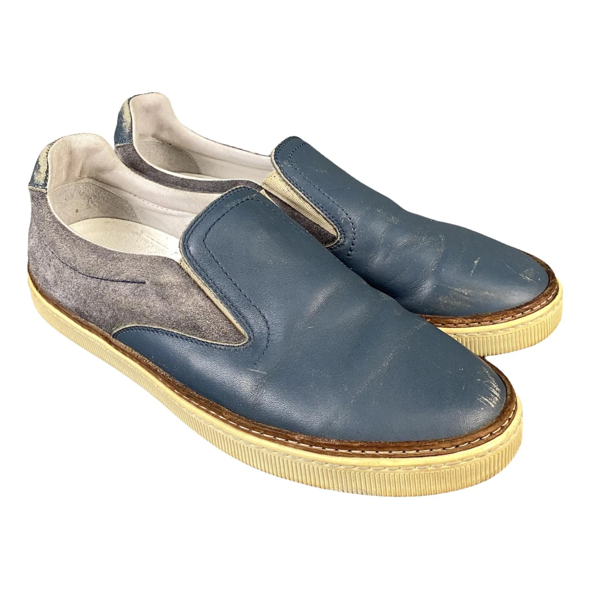 Pre-owned Maison Margiela Trainers In Blue