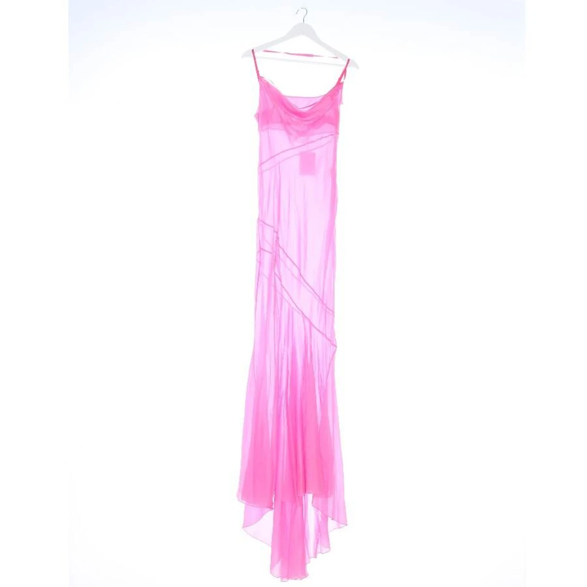 Pre-owned Jacquemus Silk Dress In Pink