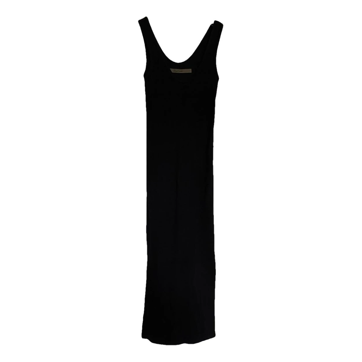 Pre-owned Enza Costa Mid-length Dress In Black