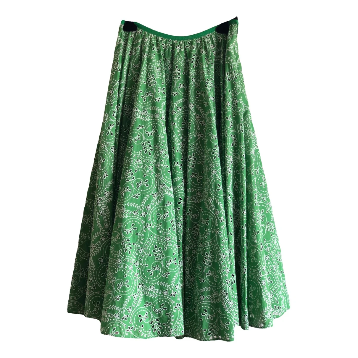 Pre-owned Giambattista Valli Mid-length Skirt In Green