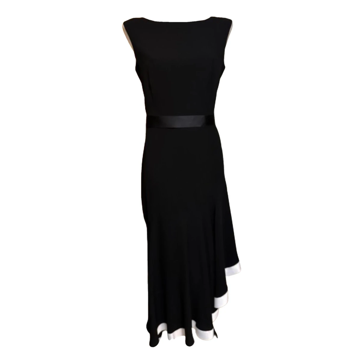 Pre-owned Carolina Herrera Maxi Dress In Black