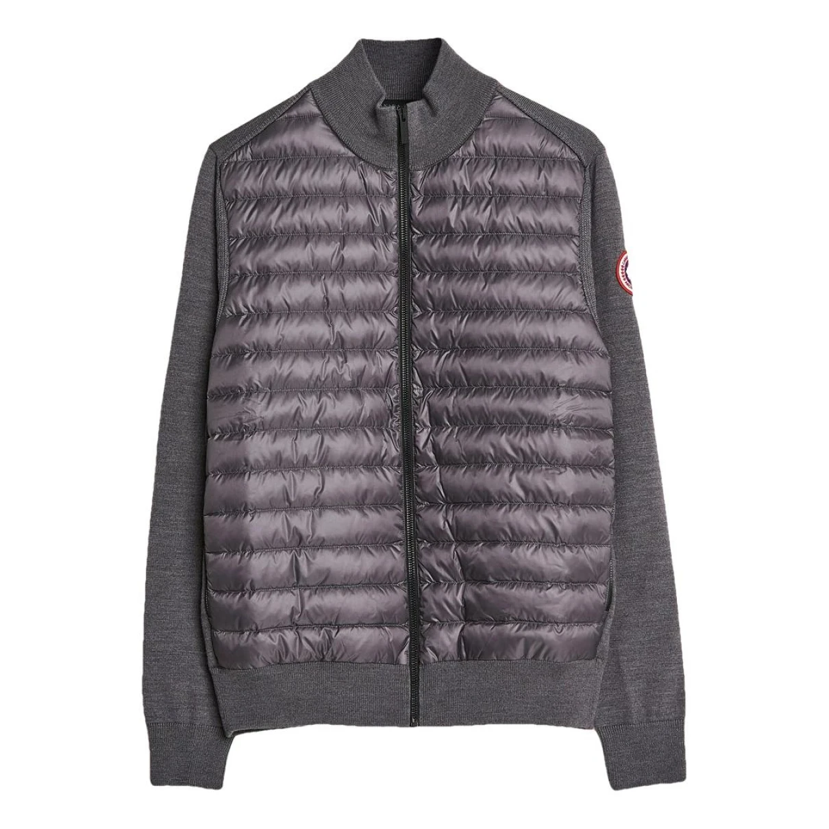 Pre-owned Canada Goose Wool Jacket In Grey