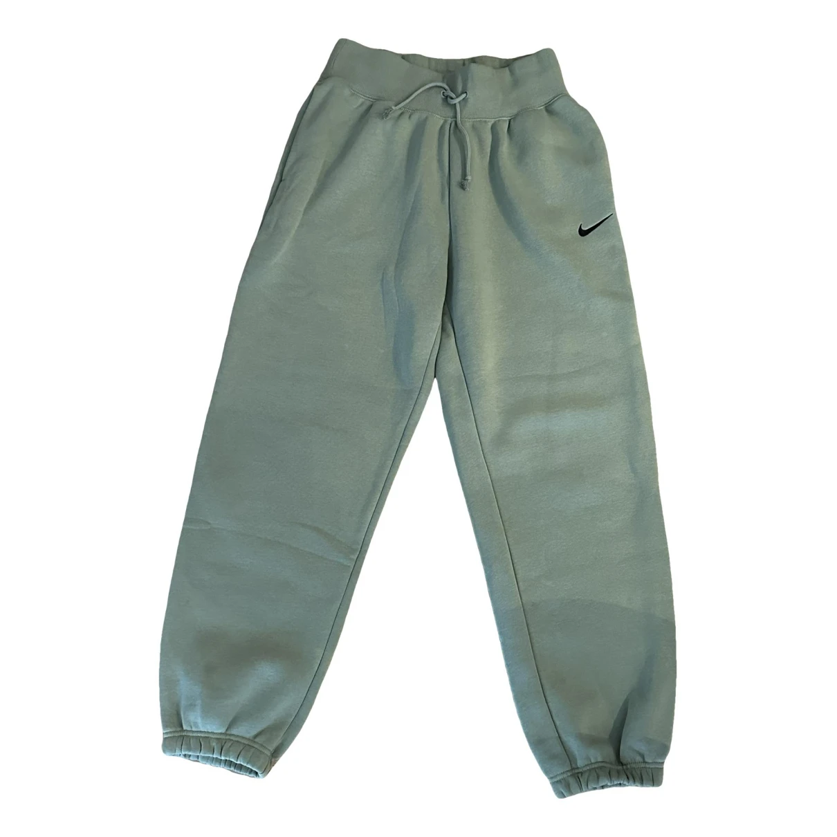 Pre-owned Nike Trousers In Green