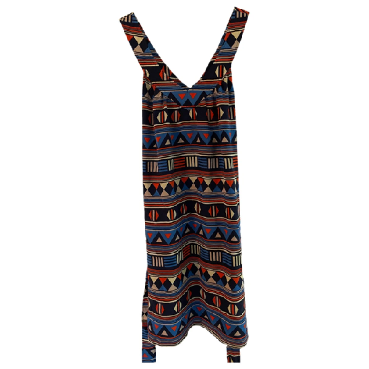 Pre-owned Marc By Marc Jacobs Silk Dress In Multicolour