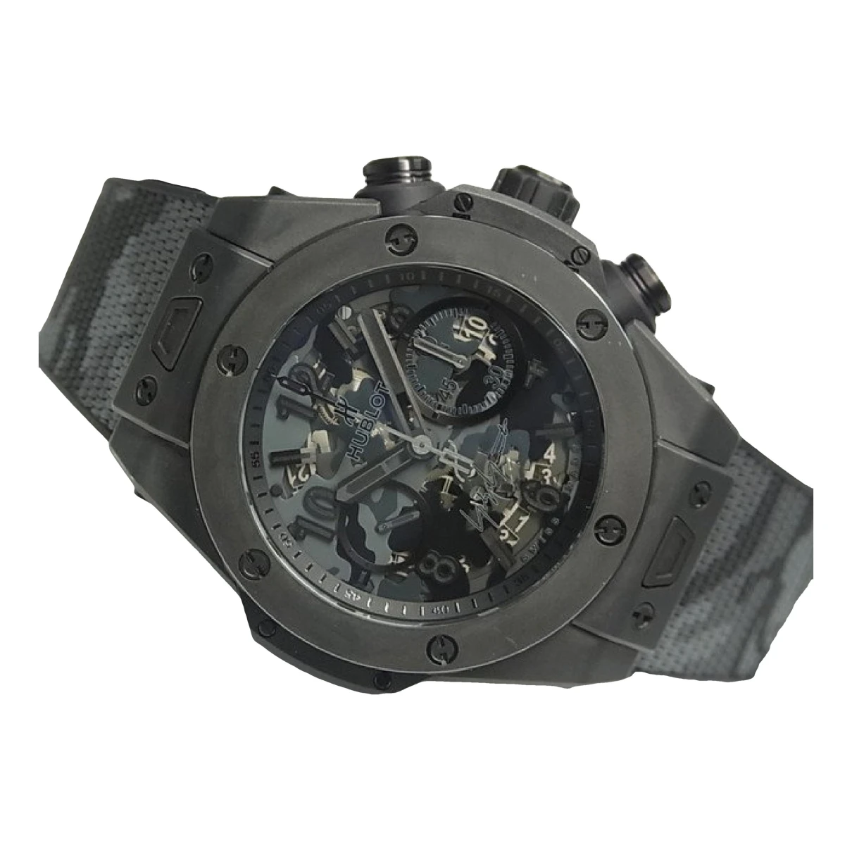 Pre-owned Hublot Watch In Silver