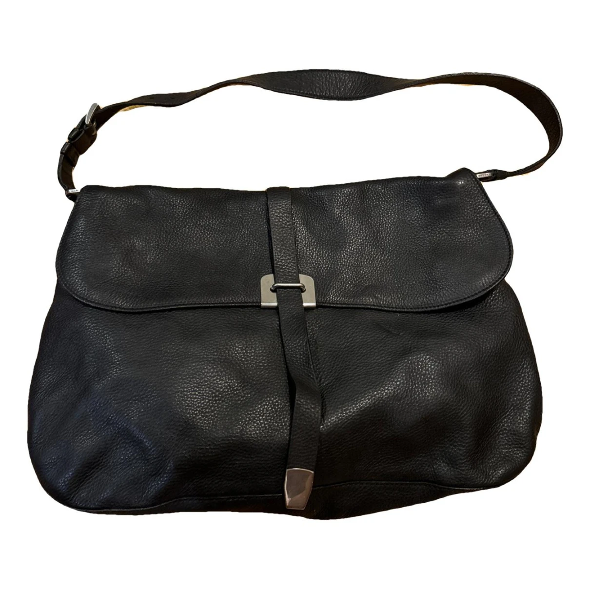 Pre-owned Prada Leather Small Bag In Black