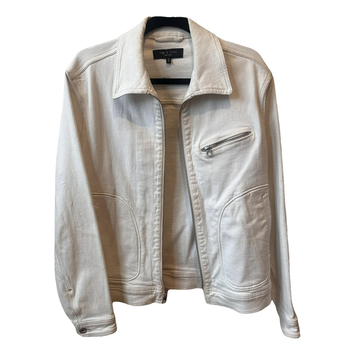 Pre-owned Rag & Bone Jacket In White