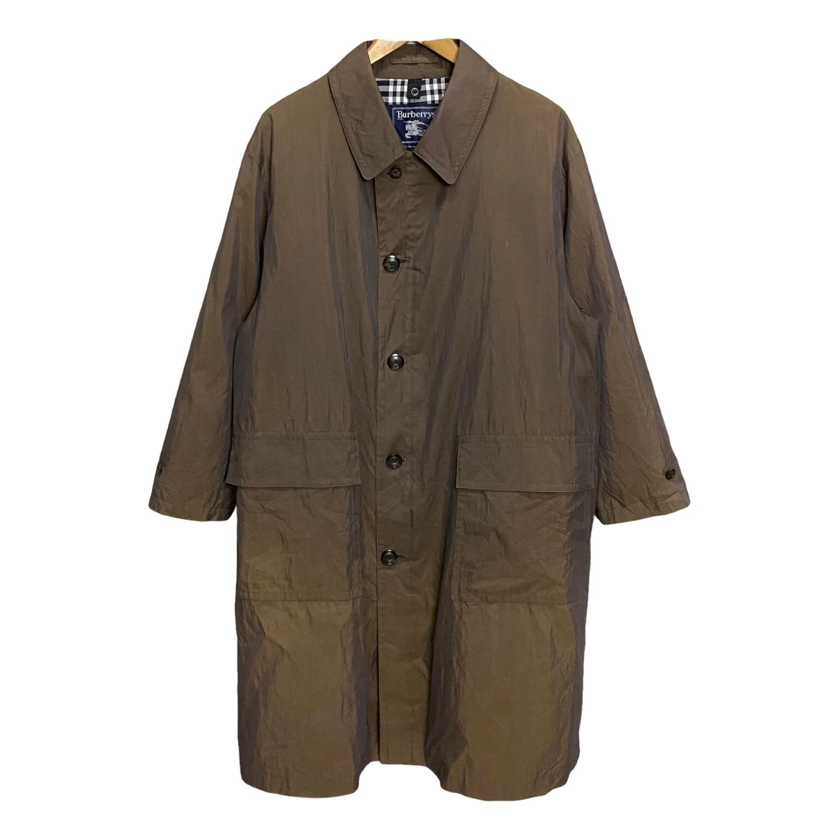 Pre-owned Burberry Trenchcoat In Brown