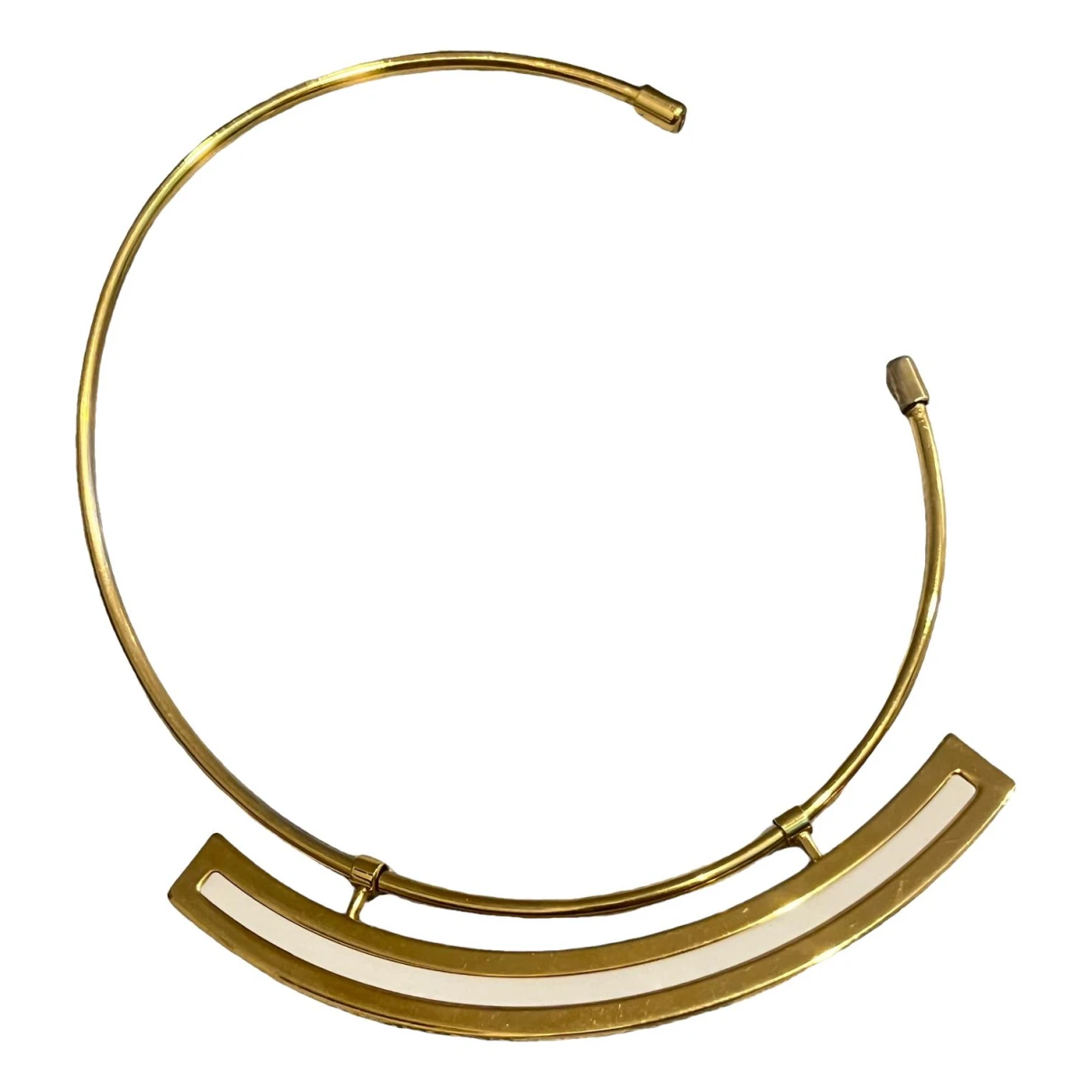Pre-owned Lizzie Fortunato Necklace In Gold