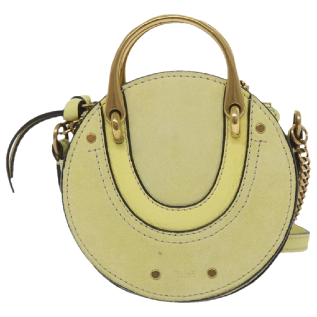 Pre-owned Chloé Pixie Handbag In Yellow