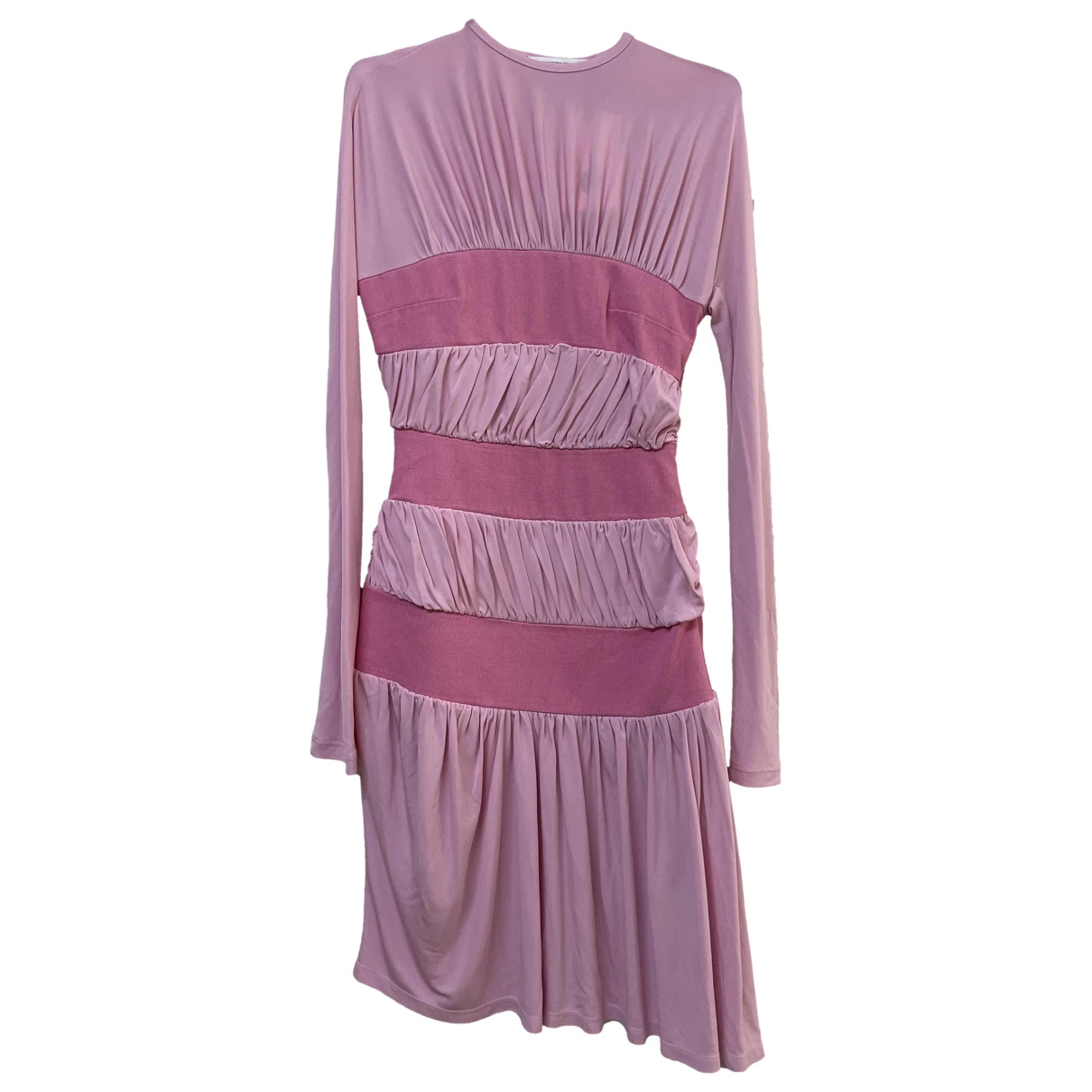 Pre-owned Christopher Esber Mini Dress In Pink