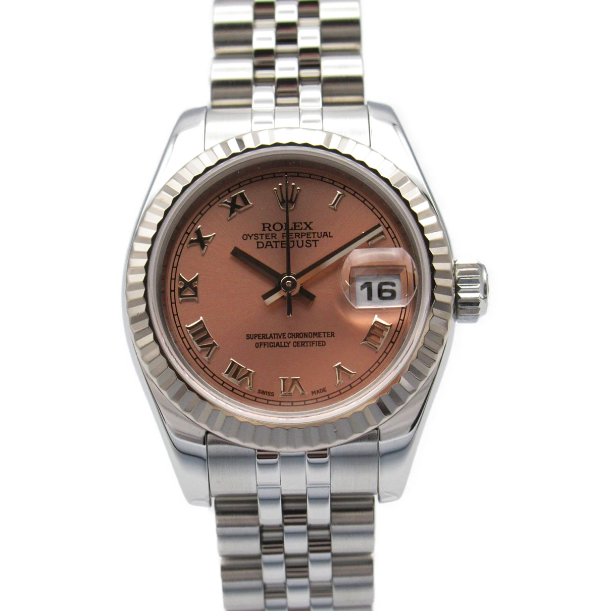 Pre-owned Rolex White Gold Watch In Pink