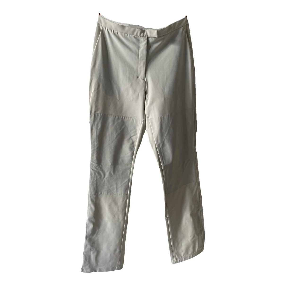 Pre-owned Prada Straight Pants In Other