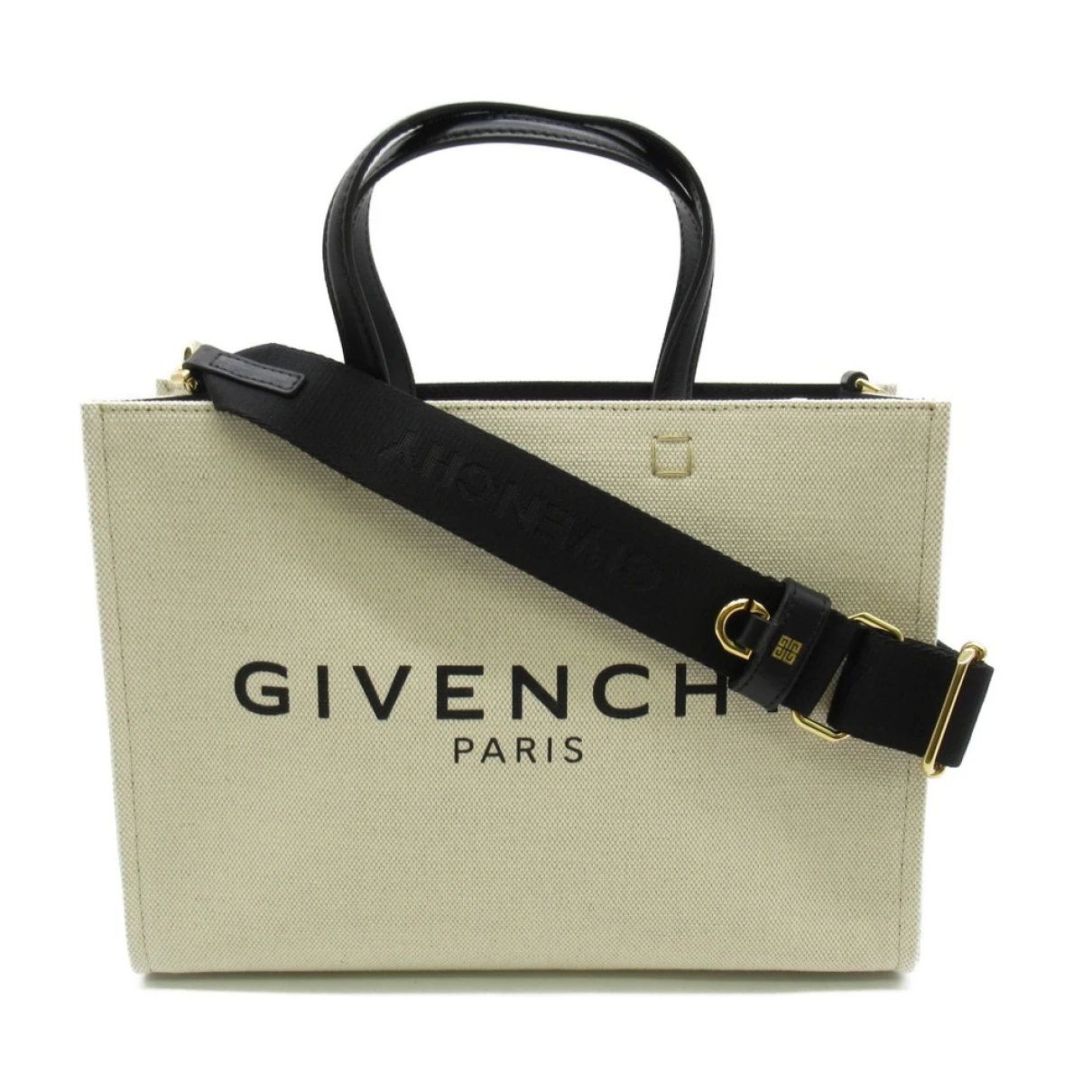 Pre-owned Givenchy Leather Tote In Beige