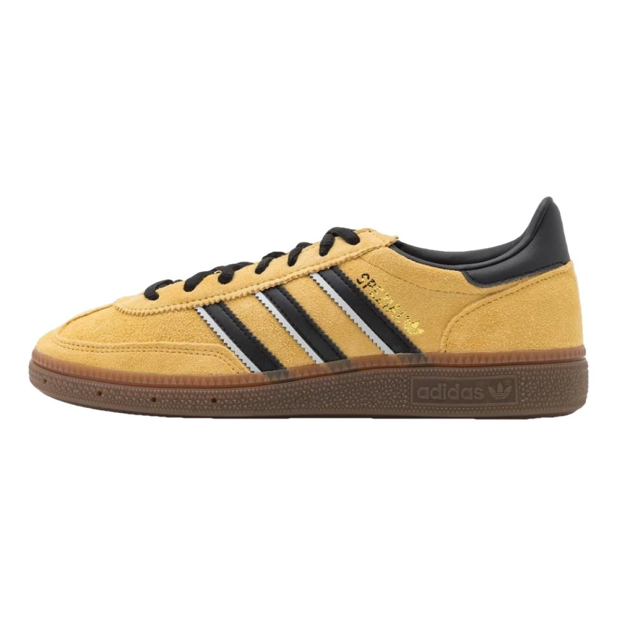 Pre-owned Adidas Originals Gazelle Leather Trainers In Yellow