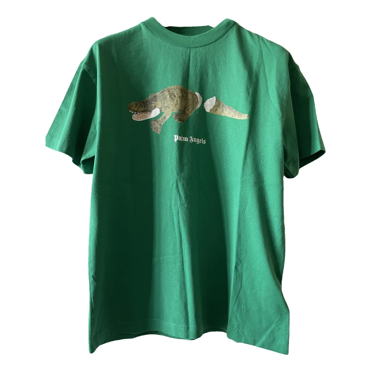 Pre-owned Palm Angels T-shirt In Green