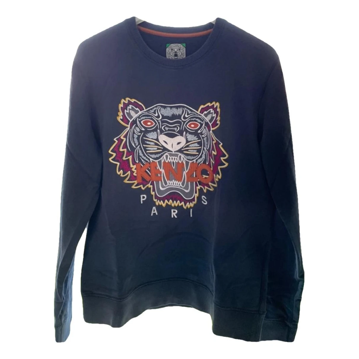 Pre-owned Kenzo Tiger Sweatshirt In Blue