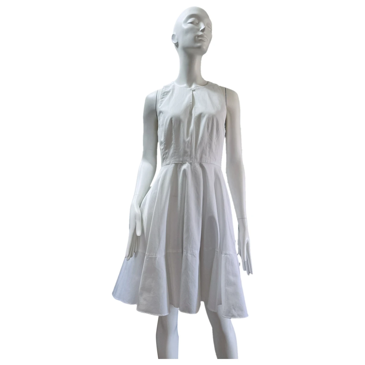 Pre-owned Tara Jarmon Dress In White