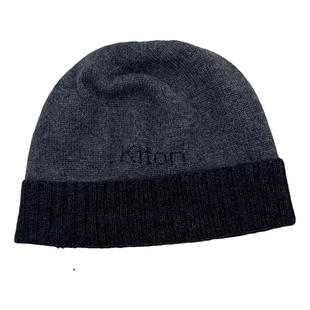 Pre-owned Kiton Cashmere Hat In Anthracite