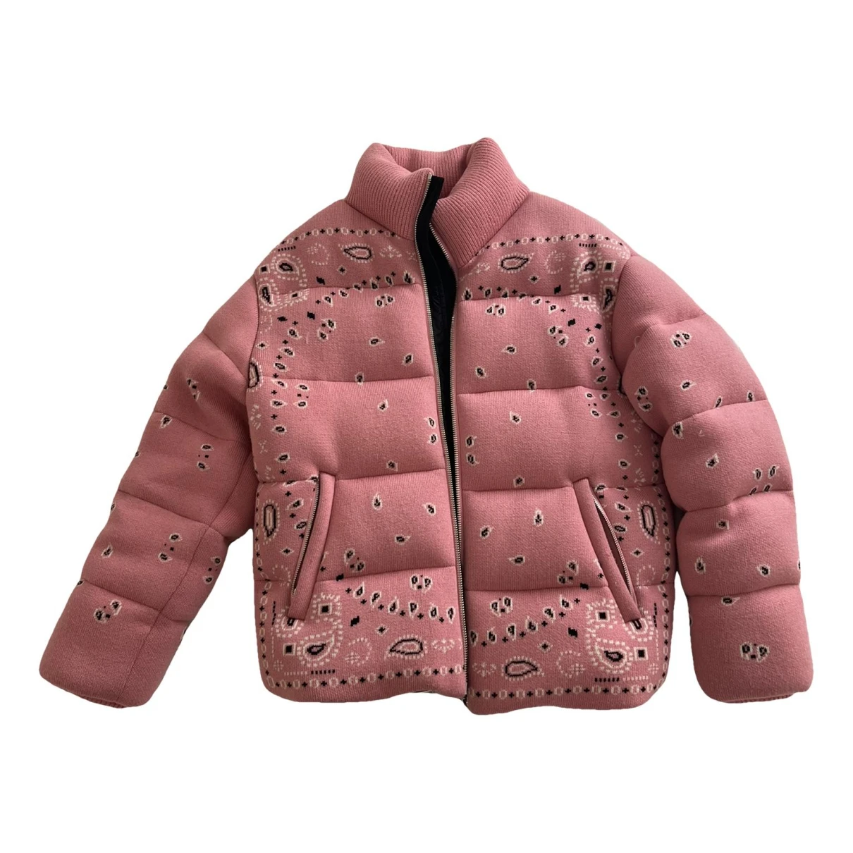 Pre-owned Alanui Wool Jacket In Pink