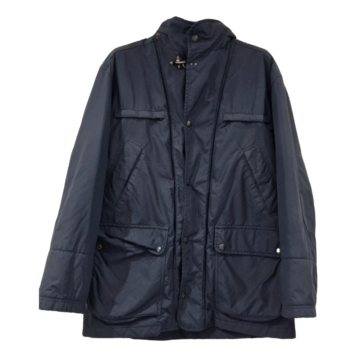 Pre-owned Fay Parka In Blue
