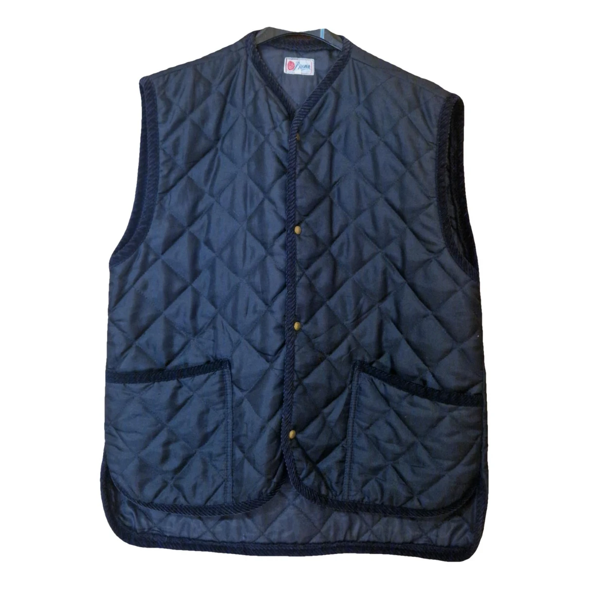 Pre-owned Brema Vest In Blue