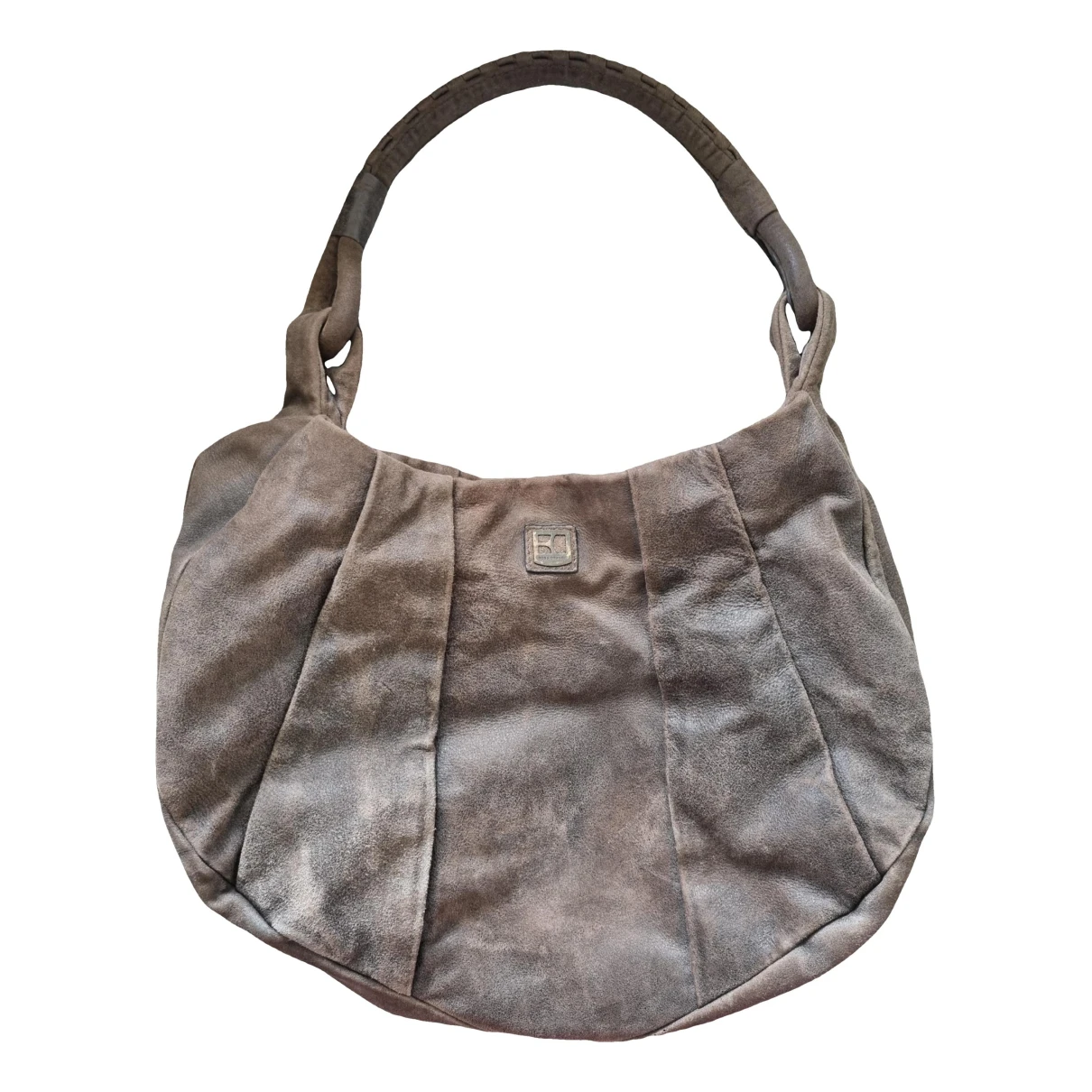 Pre-owned Hugo Boss Handbag In Brown