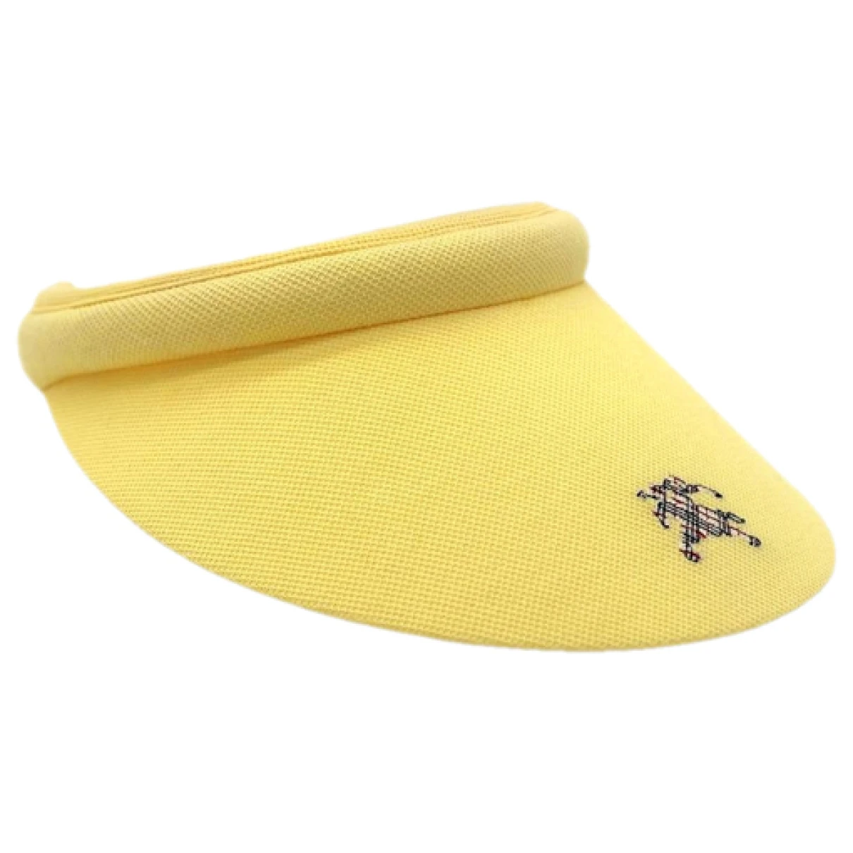 Pre-owned Burberry Cloth Hat In Yellow