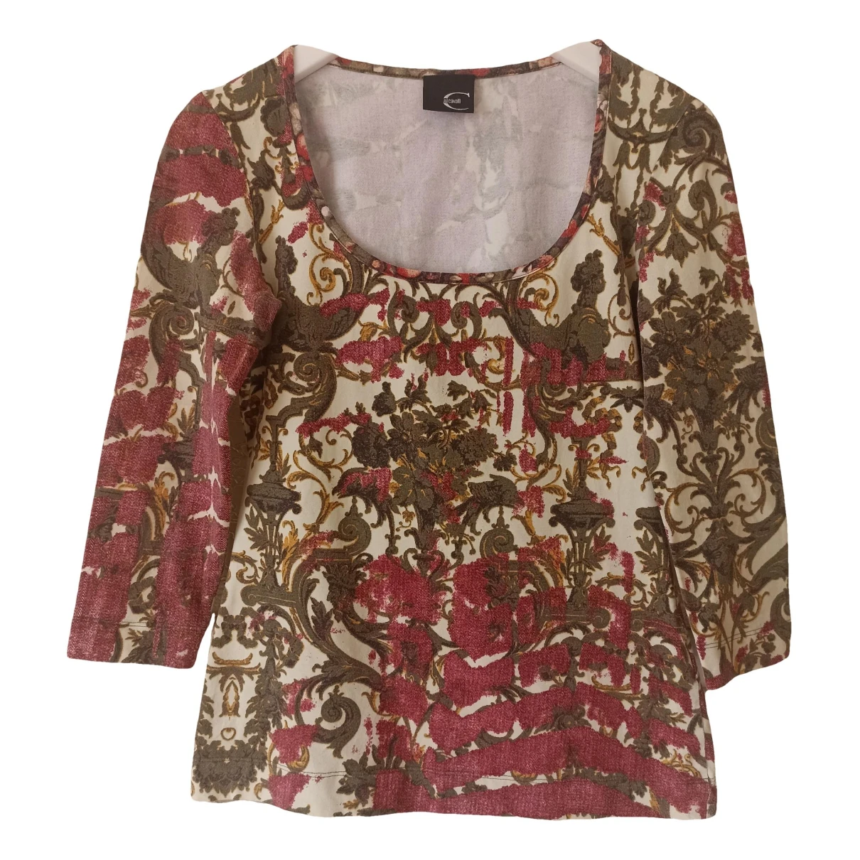 Pre-owned Just Cavalli Blouse In Multicolour