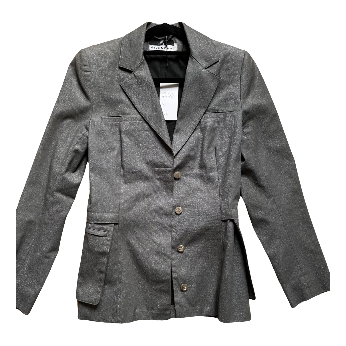 Pre-owned Givenchy Blazer In Grey