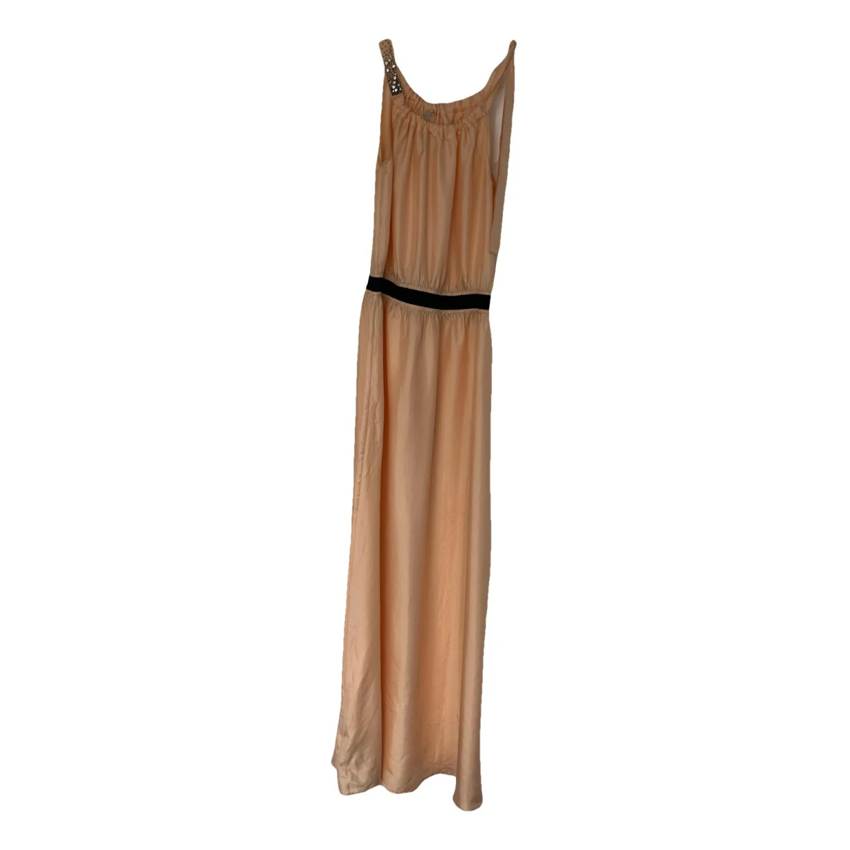Pre-owned Pinko Silk Maxi Dress In Other
