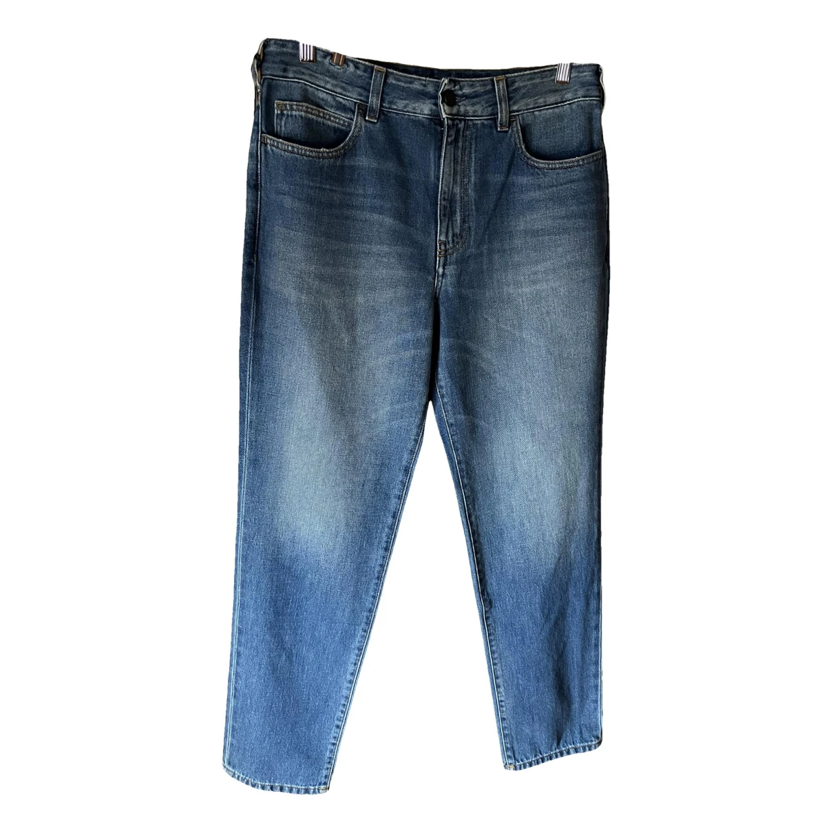 Pre-owned Notify Straight Jeans In Blue