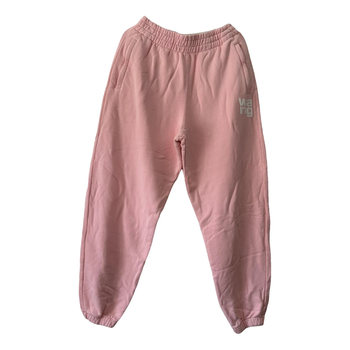 Pre-owned Alexander Wang Trousers In Pink