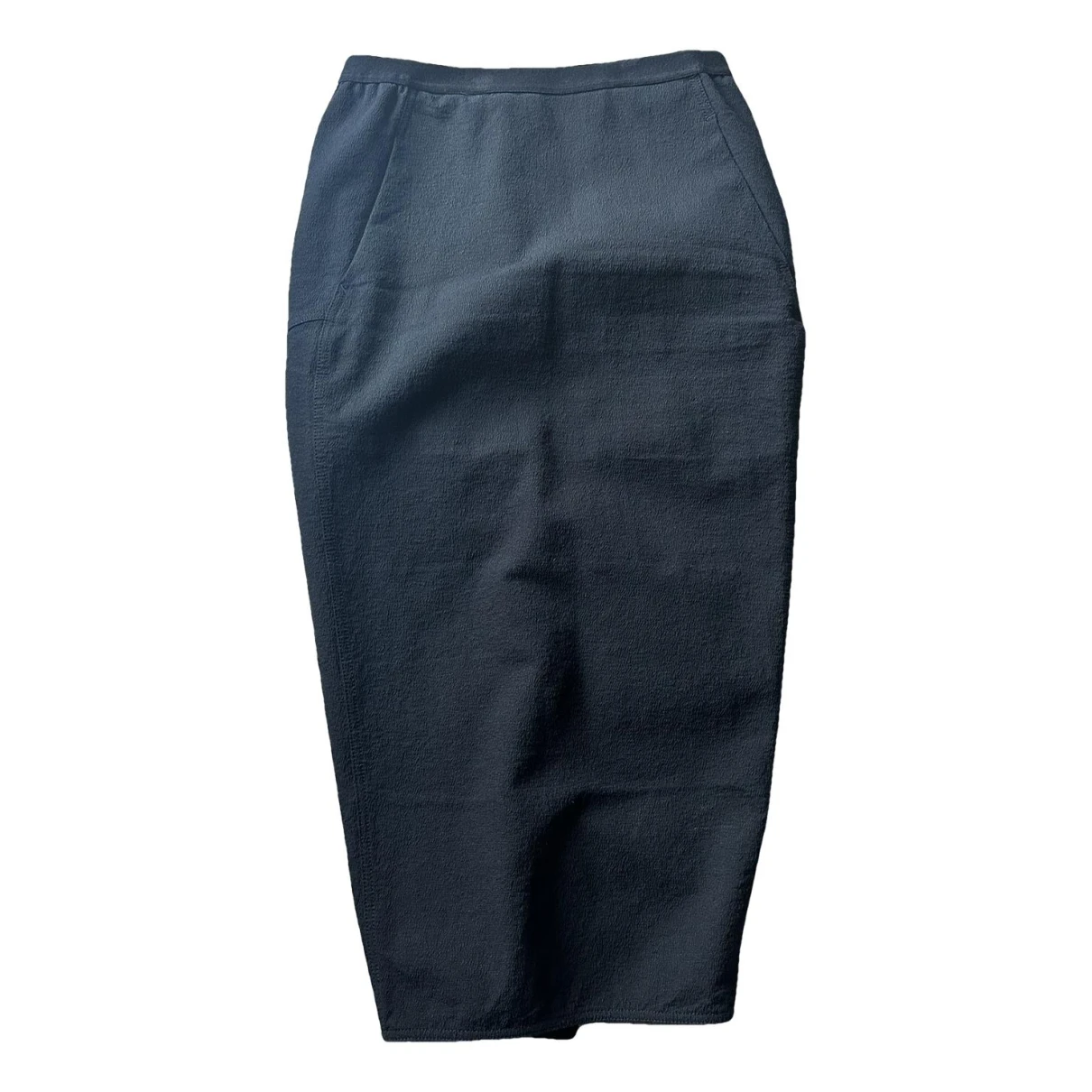 Pre-owned Rick Owens Mid-length Skirt In Black
