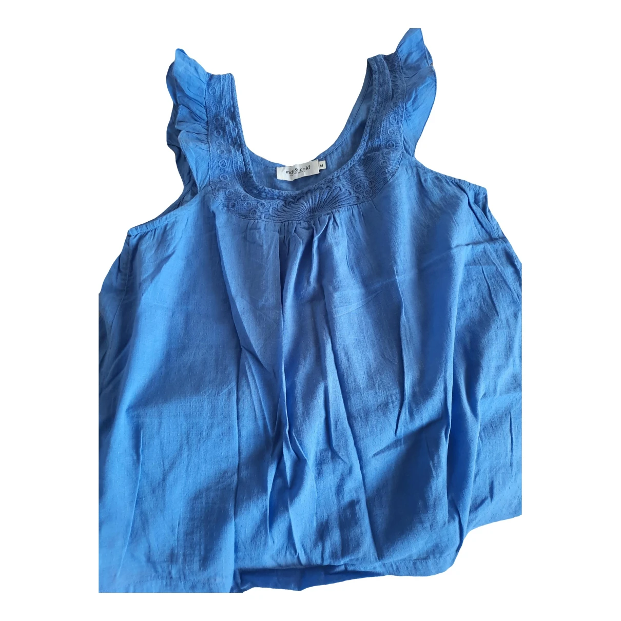 Pre-owned Indi And Cold Top In Blue