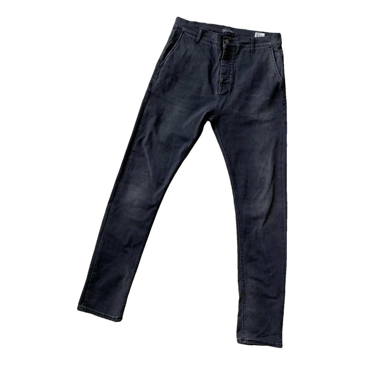 Pre-owned Daniele Alessandrini Straight Jeans In Grey